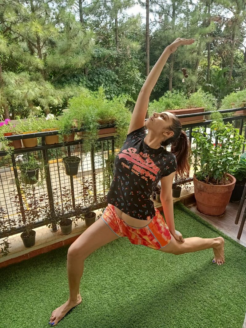 Sandalwood actress Ragini Dwivedi ahead of International Yoga Day