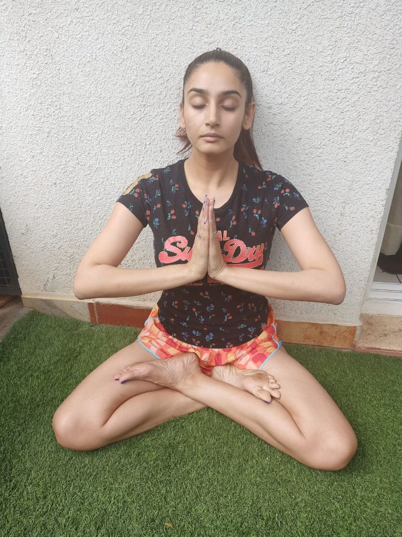Sandalwood actress Ragini Dwivedi ahead of International Yoga Day