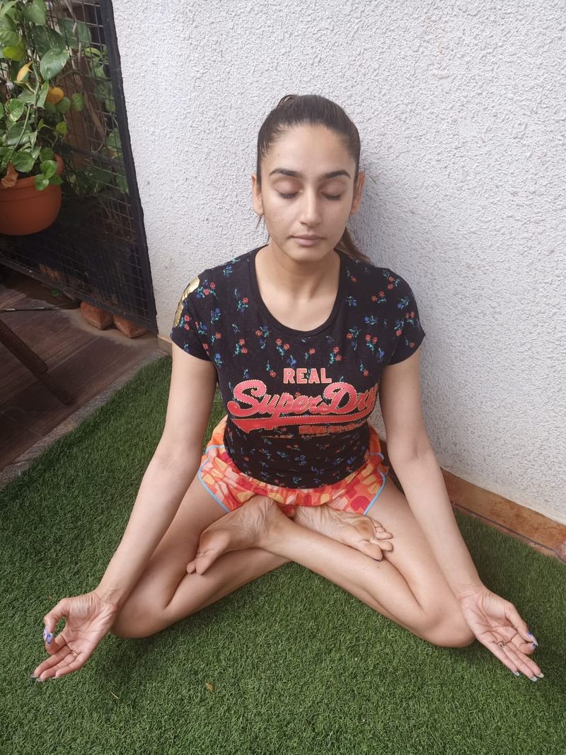 Sandalwood actress Ragini Dwivedi ahead of International Yoga Day