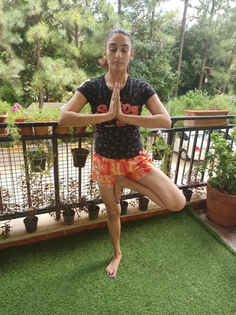 Sandalwood actress Ragini Dwivedi ahead of International Yoga Day