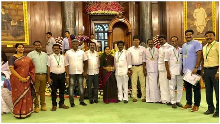 4 DMK MPs sent to BJP 4 DMK MPs sent to BJP