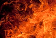 Miraculous escape for Karnataka woman after her saree catches fire at Hubballi temple