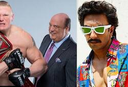 Ranveer Singh sets legal notice from WWE Wrestler Brock Lesnar's Advocate Paul Heyman