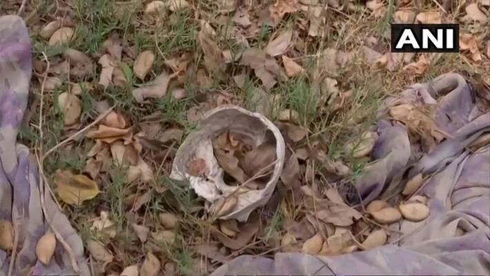 Human skeletal remains were found behind SKMCH, Muzaffarpur Human skeletal remains were found behind SKMCH, Muzaffarpur