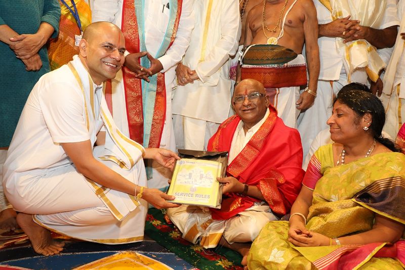 టీటీడీ చైర్మన్ వైవీ సుబ్బారెడ్డి తిరుమలలో ఇలా...