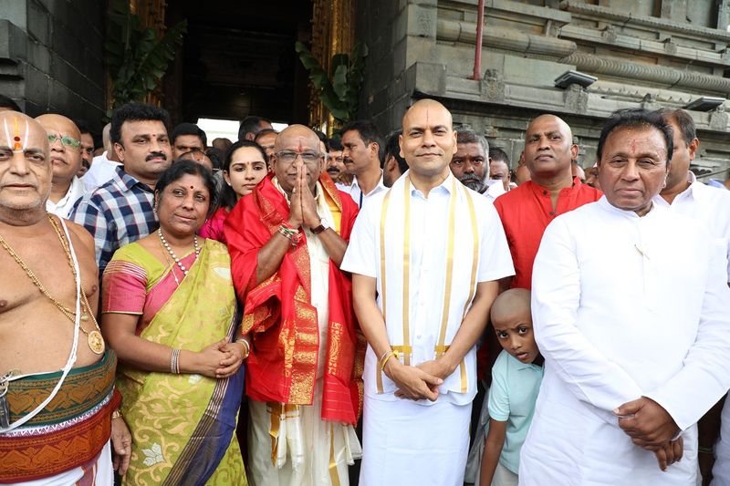 టీటీడీ చైర్మన్ వైవీ సుబ్బారెడ్డి తిరుమలలో ఇలా...