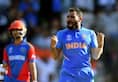 India survive against Afghanistan as Mohammed Shami hat-trick earns nailbiting Cricket World Cup victory