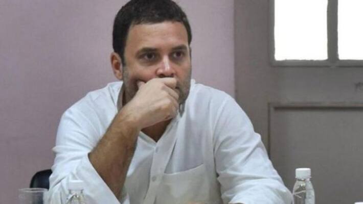 congress workers protest outside rahul gandhis home delhi congress workers protest outside rahul gandhis home delhi