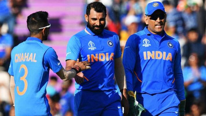 world cup 2019: team india bowler Shami Reveals Dhoni Advice Just Before His Hat Trick world cup 2019: team india bowler Shami Reveals Dhoni Advice Just Before His Hat Trick