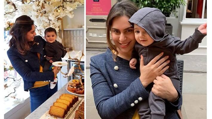 upasana day out with sania mirza son upasana day out with sania mirza son