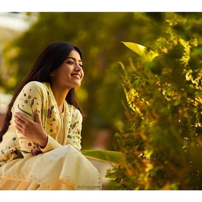 Actress Rashmika Mandanna's Dazzling Color Full Photo Gallery ..!