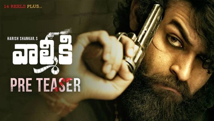 Varun Tej in a scruffy avatar for 'Valmiki' pre-teaser Varun Tej in a scruffy avatar for 'Valmiki' pre-teaser