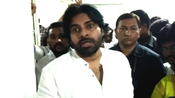 janasena chief pawan kalyan reacts on prajavedika issue janasena chief pawan kalyan reacts on prajavedika issue