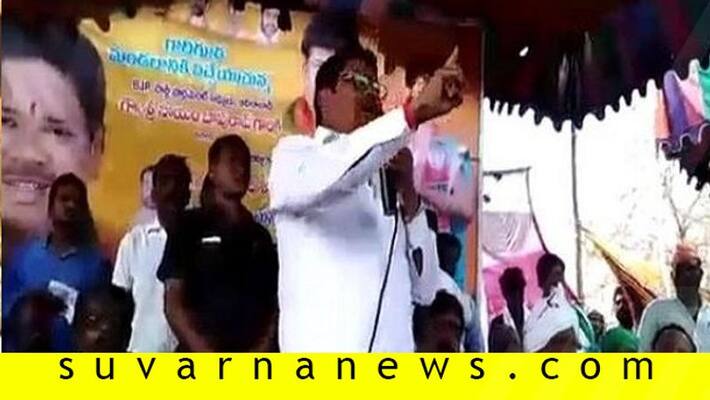 Muslim youth who stalk tribal girls will be beheaded says Adilabad BJP PM Soyam Bapu Rao Muslim youth who stalk tribal girls will be beheaded says Adilabad BJP PM Soyam Bapu Rao