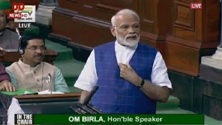 PM Modi Speech In Parliament On Motion of Thanks PM Modi Speech In Parliament On Motion of Thanks