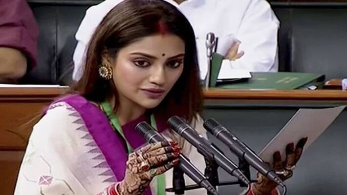 Nusrat Jahan says that Ram nam has turned into murder cry Nusrat Jahan says that Ram nam has turned into murder cry