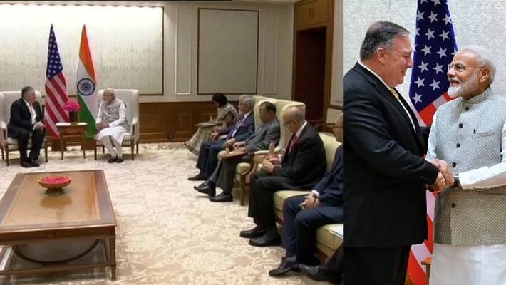 mike pompeo reached india ahead of modi trump meeting in oasaka mike pompeo reached india ahead of modi trump meeting in oasaka
