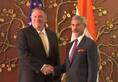 US Secretary of State Mike Pompeo meets PM modi, ajit doval and Jaishankar in delhi