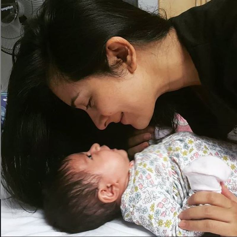 Photo gallery of Radhika Yash daughter Ayra