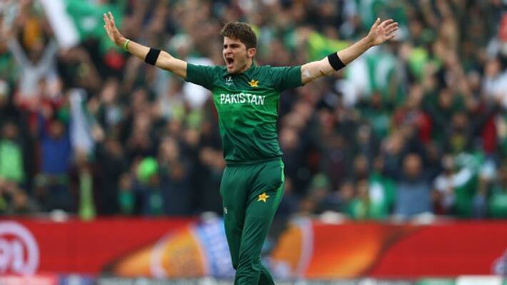 ICC T20 World Cup 2021: Pakistan pacer shaheen afridi enacts the way he dismissed Team Indian Top 3 batsmen Rohit, virat and kl Rahul ICC T20 World Cup 2021: Pakistan pacer shaheen afridi enacts the way he dismissed Team Indian Top 3 batsmen Rohit, virat and kl Rahul