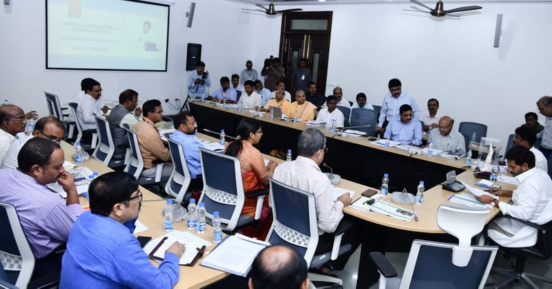ys jagan reviews on education department