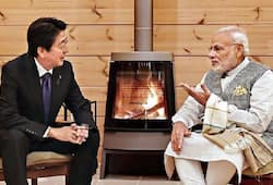 PM Modi, Shinzo Abe review progress of bullet train project