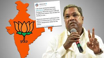 Siddramaiahs potshots at electorate BJP says Congress reduced to regional party