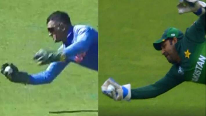 world cup 2019: icc tweet on dhoni, sarfaraz catches world cup 2019: icc tweet on dhoni, sarfaraz catches