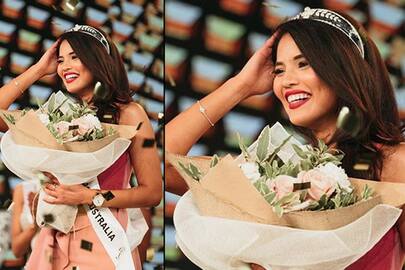 Indian-born Priya Serrao crowned   Miss Universe Australia 2019