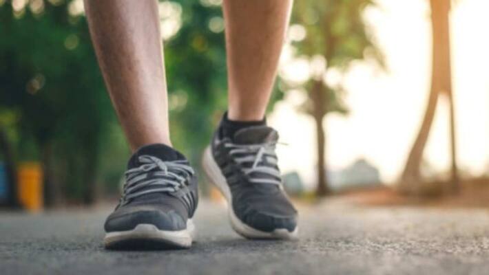 Brisk walking is good for health Brisk walking is good for health