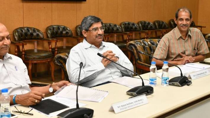 High level meeting of the senior officials from Telangana state and AP is being held at Pragathi Bhavan High level meeting of the senior officials from Telangana state and AP is being held at Pragathi Bhavan