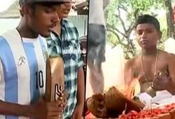 World Cup 2019 Fans in Kerala perform special puja for India win against England