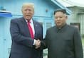 US President Donald Trump meet to Kim jong in North Korean territory