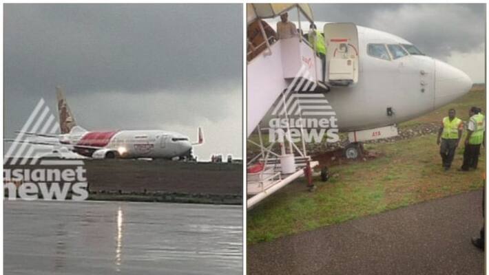 flight slips off from runway in Mangalore International Airport flight slips off from runway in Mangalore International Airport