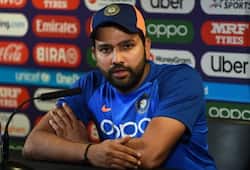 World Cup 2019 Rohit answers questions on Dhoni Jadhav bizarre batting
