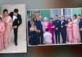Priyanka Chopra flaunts Sabyasachi's pink saree at Joe Jonas-Sophie Turner wedding (Pictures)
