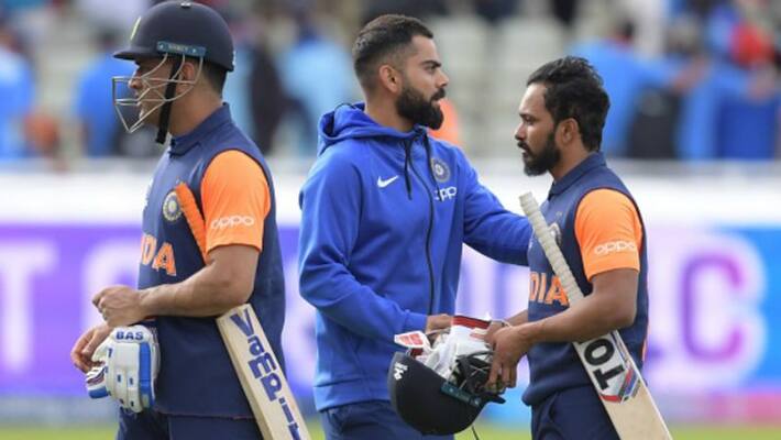 indian skipper virat kohli backs dhoni kedar jadhavs slow batting against england indian skipper virat kohli backs dhoni kedar jadhavs slow batting against england