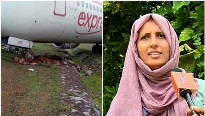 air india express flight slips off from taxi way in Mangalore airport air india express flight slips off from taxi way in Mangalore airport