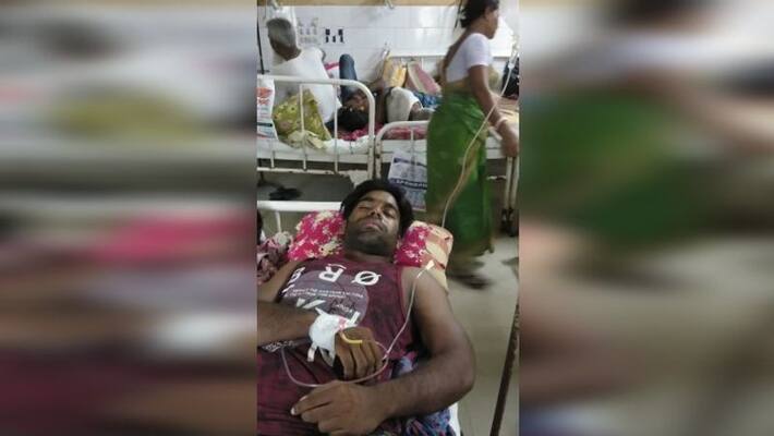 Man beaten brutally while going to meet his grilfriend in Musshidabad Man beaten brutally while going to meet his grilfriend in Musshidabad