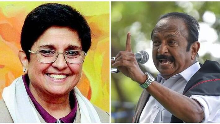 MDMK GS Vaiko slam kiran bedi MDMK GS Vaiko slam kiran bedi