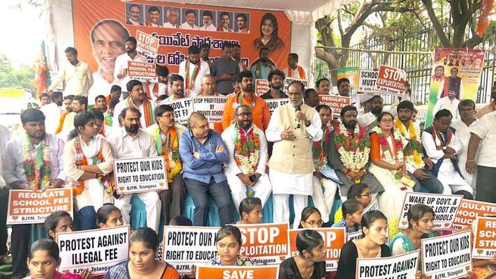telangana bjp president d.k.lakshman fires on cm kcr telangana bjp president d.k.lakshman fires on cm kcr