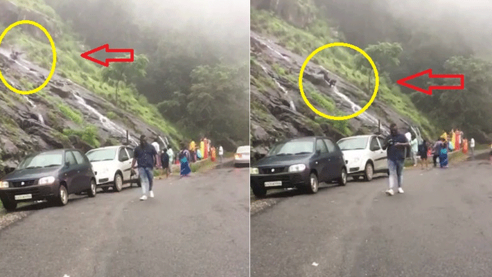 chikkamagaluru selfie falls 100 feet chikkamagaluru selfie falls 100 feet