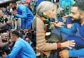 World Cup 2019 Charulata Patel 87 year old India fan Kohli Rohit meet