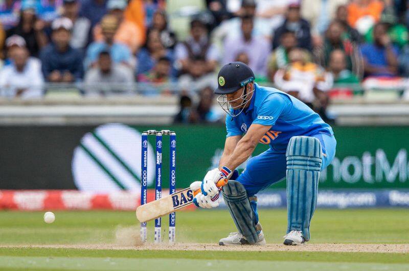 World Cup 2019 Team India Cricketer MS Dhoni using different bat logos as goodwill gesture