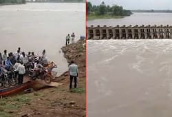 Karnataka: River Krishna overflows due to heavy rains in Maharashtra; bridge submerged in Bagalkot
