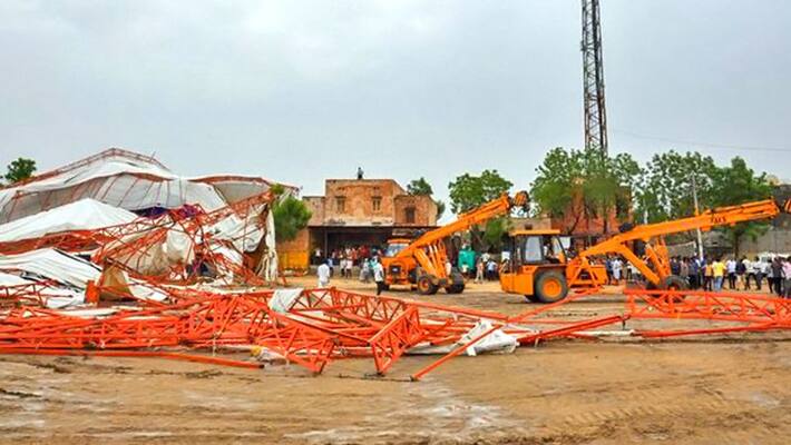 Barmer Pandal accident : death tolls rise to 15 Barmer Pandal accident : death tolls rise to 15