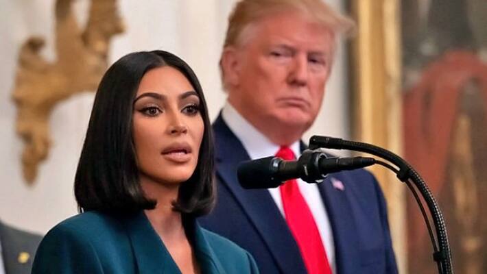 Kim Kardashian visits president at white house Kim Kardashian visits president at white house