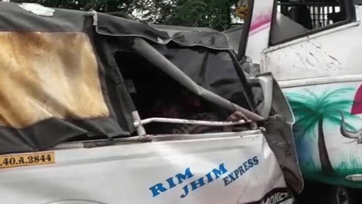 Karnataka road accident....12 people killed