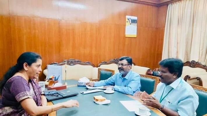 Thirumavalavan Letter to Nirmala seetharaman Thirumavalavan Letter to Nirmala seetharaman