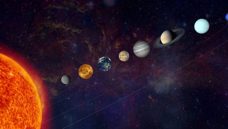Relation of planets with our body parts and health